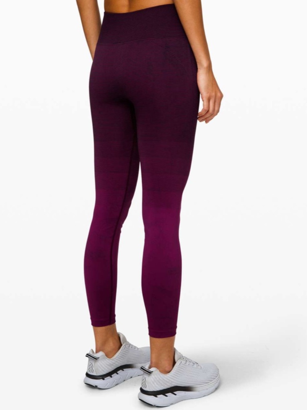 Lululemon Ebb to Train Tight athletica Ombre High-Rise Leggings seamless size 10